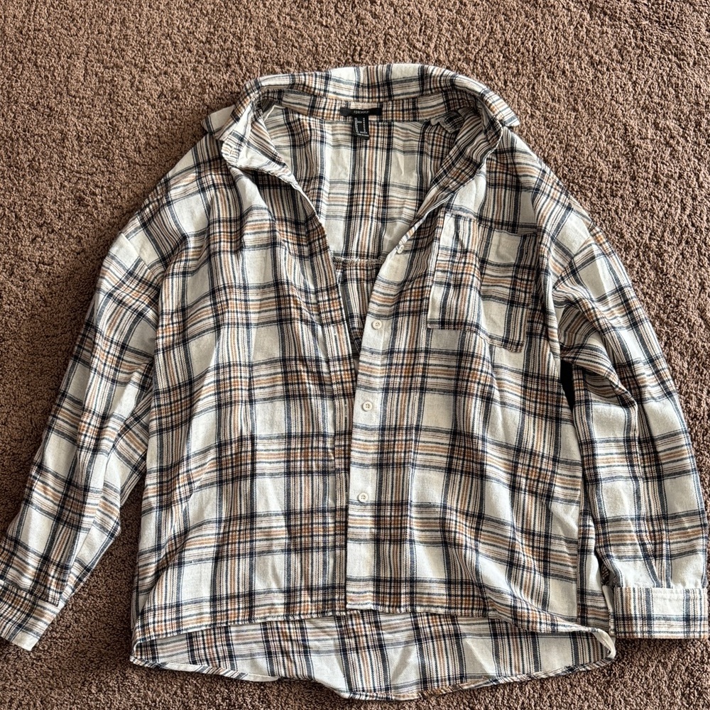 Forever 21 plaid flannel